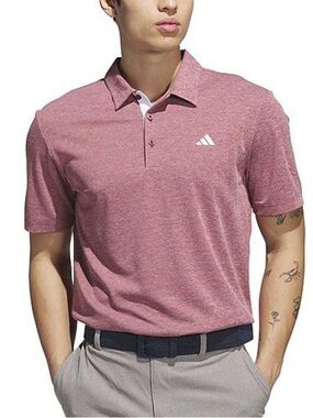 NWOT-Men's adidas Core Heather Golf Polo- size XL